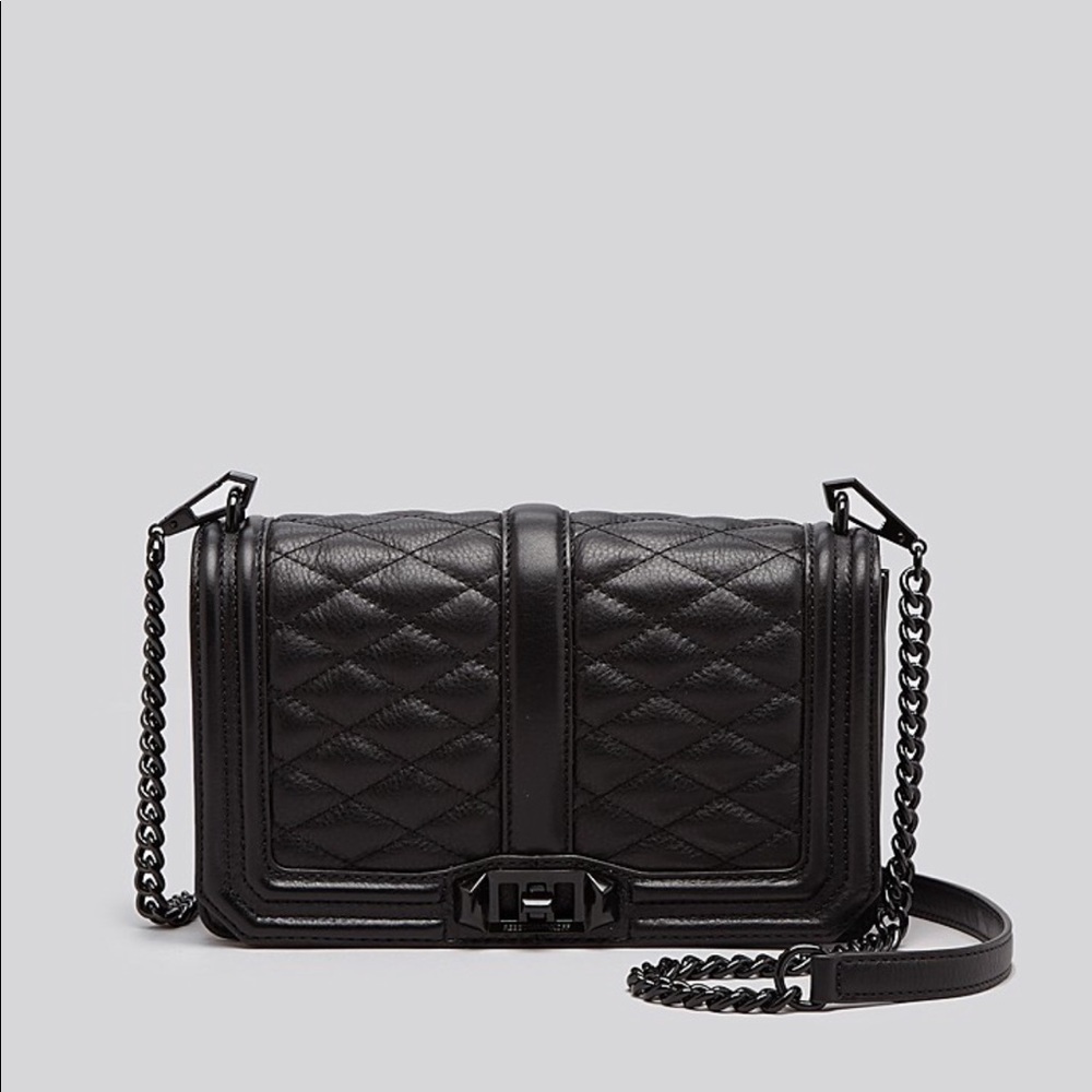 Rebecca Minkoff Crossbody Love Quilted Black